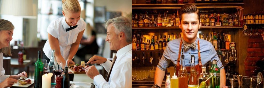 Работа в ОАЭ барменом и официантом от $ 1000