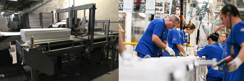 Работа в Польше фото. Производство пенопласта