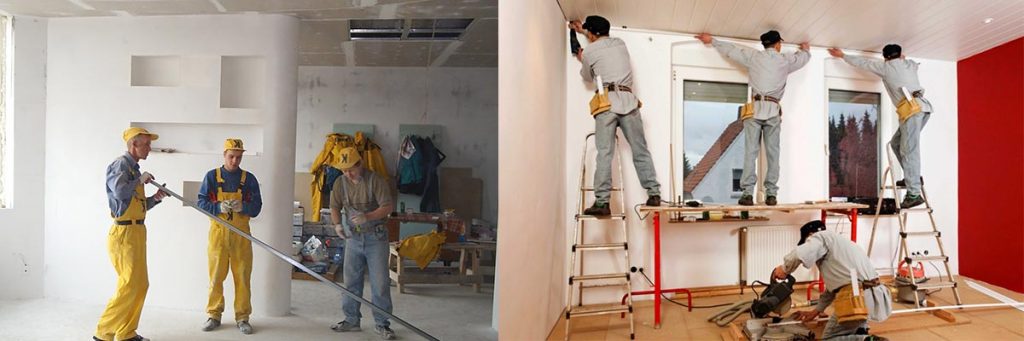 Работа в Чехии. Отделка помещений фото. от € 950-1300