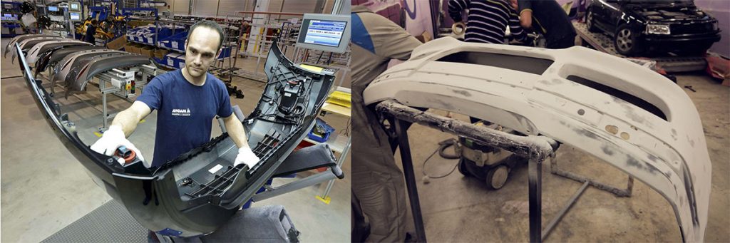 Работа в Польше. Монтер на производстве бамперов фото