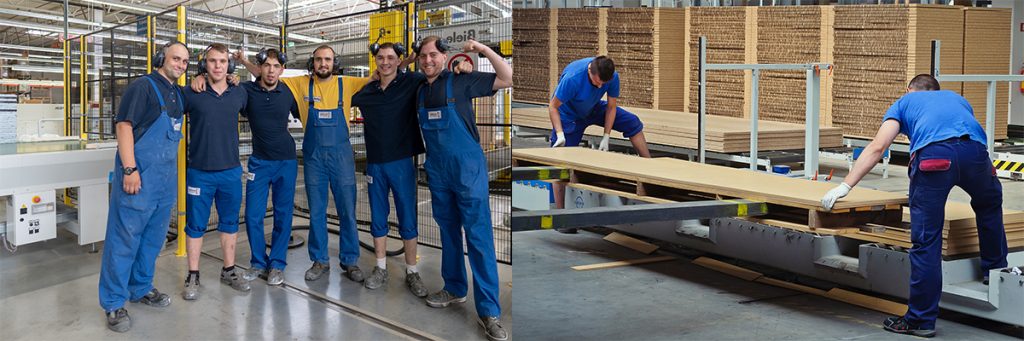 Работа в Польше. Рабочий на мебельной фабрике фото